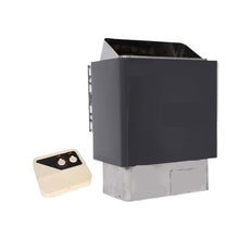 POGHDBXA Sauna Accessories, Sauna Heater, Sweat Stove with Internal and External Control, Commercial Stainless Steel Dry for Home Use, Small Machine for, Hotel, SPA(8.0KW,External Control)
