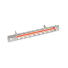 Infratech SL-2424 SS Slimline Series Single Element Electric Patio Heater 42.5" Long, 2400 Watts, 240 Volts, Silver Finish