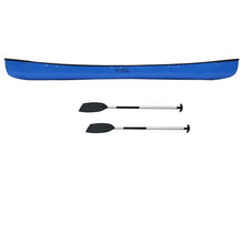Paddle Voyage 15.94ft Expedition Canoe Kayak for 4-6 People, 936lbs Capacity, Includes 2 Paddles Blue