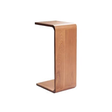 Coffee Table Small C-Shaped Living Room Simple Solid Wood Side Table Sofa Side Table Small Coffee Table Corner Table Movable Small Apartment Bedroom ModerCenter Table for Living Room(C)