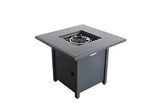 Living Source International Fire Pit for Outdoor Home Garden Backyard Fireplace (30 Inch Steel Grey)
