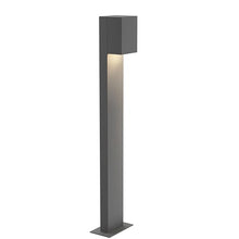 Sonneman Inside Out™ Box 28" LED Bollard - Textured Gray