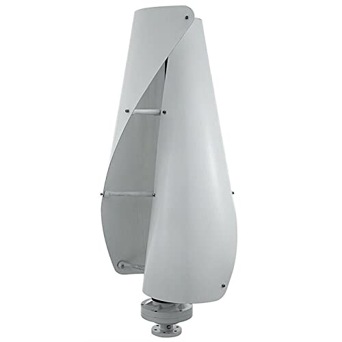 OLONETO Vertical Axis Magnetic Levitation Wind Power Generation 12V 24v 48v1000W Helical Wind Turbine Kit Portable Vertical Wind Turbine Kit with MPPT Charge Controller (Color : A, Size : 24v)