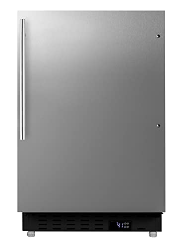 Summit 20" Built-in Refrigerator, Stainless Steel - ALR47BCSSHV