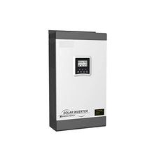 EKORAS Power Inverter Solar 5KW 5000W Hybrid Off Grid Solar Inverter PV1800 VPM 48V Built MPPT 80A Max 140A No Fan Design High Frequency (Color : 5KW with A, Size : 48V_220-240V)