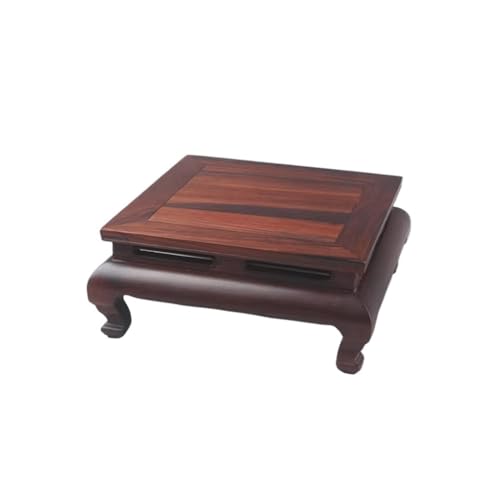 QUANGJN Pcs Plants Saucers Vase, Bonsai, Wood Carving, Teapot, Porcelain Base, Wooden Holder Plant Pot Saucers,