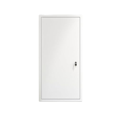 Vyrata Aluminum Alloy Access Door, Hidden Inspection Doors Metal Access Panel, for Hatch Plumbing Heating Service Shaft Doors(16x52 (40.6x132.1cm))