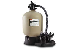 Pentair Sand Dollar Aboveground Sand Filter System with 1 HP Pool Pump Ecommerce Version
