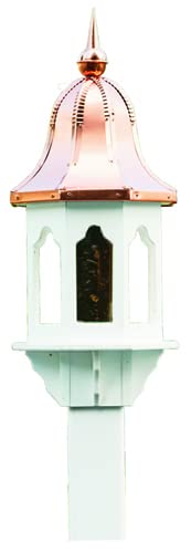 Small Copper Roof Bird Feeder
