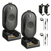 Motorola Solutions CLP1080e 8-Channel UHF Business Radio 2-Pack Black
