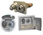Woodford Freezeless Wall Hydrant Concealed in Wall Box