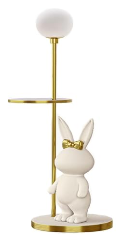 OneGrifN Table Lamp,Atmosphere Lamp， Table Lamp Living Room Lamps Rabbit Floor Lamp Incandescent Lamp Rack Lamp Living Room Bedroom Lamp