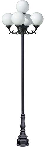 DABMAR LIGHTING INC GM6005-B 5-Light Post Fixture