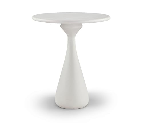 Meridian Furniture 77043Cream-T Sano Collection Art Deco Indoor/Outdoor Concrete Bar Table with Finished Textured Pitting, 36" W x 36" D x 42" H, Cream
