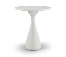 Meridian Furniture 77043Cream-T Sano Collection Art Deco Indoor/Outdoor Concrete Bar Table with Finished Textured Pitting, 36" W x 36" D x 42" H, Cream