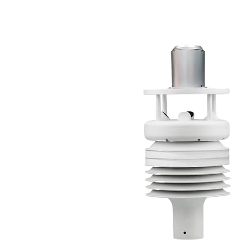 ZKRZCGXZ Integrated Multi-Factor Environmental Monitor Weather Station Transmitter Ultrasonic Wind Speed Wind Direction Sensor(Style B)