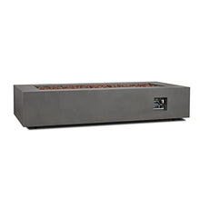 Lakeview Elysian 70-Inch Rectangle Natural Gas Fire Table - Weathered Slate - (Ships as Propane w/NG Conversion Kit) - SC-C9814NG-WSLT