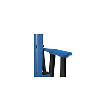 American Furniture Classics Double Glider with Table Blue and Black