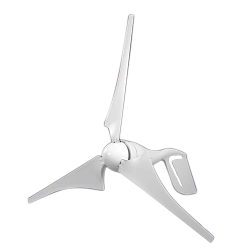 SHADAOYU Small Home DC Wind Power Generator, 3 Blades Windmill Generator, Cyclic Power Generation, 300w, 800w Power, Suitable for A Variety of Places Needing Power Supply(800w)