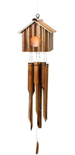 ZerHoc Wind Chime,Garden Wind Chimes for Garden Bamboo for Outdoor & Indoor Garden Yark Patio and Home Outdoor Creative Ornaments Decoration Wind Chime Outdoor Decor