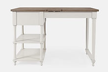 Jofran Inc. Grafton Farms USB Charging Desk and Chair Set Off-white