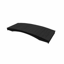 Keystone Amish Co. Pressure Treated Pine Plank Garden Bridge, 3' x 12', Charcoal Stain