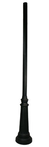 Z-Lite 511POST-BK Outdoor Post Outdoor Post, Aluminum Frame, Black Finish