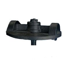 Flagpole truck XHDT-SS (1-1/4" Spindle) for up to 12-3/4" top - Black Finish