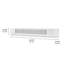 Stelpro Patio Door Heater - 500W 240V - 33 1/2 in - PDH0502W - White