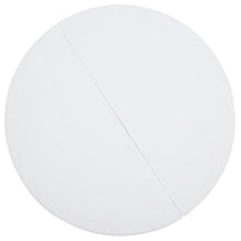 Pack 20 48 inch. White Bifold Round Table Outdoor Table Plastic Folding Tables 4 Foot Plastic Circle Table Round Folding Table Outdoor Furniture Card Table Mesas Redondas De Plastico Para Fiestas