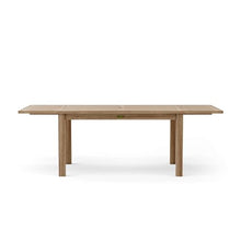 Anderson Teak Bahama Rectangular Table with Double Leaf Extension, 95-Inch