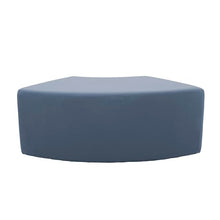FDP 24" x 48" S-Curve Oversized Outdoor Ottoman Featuring Sunbrella Fabric - Weather-Resistant, Fade-Resistant, Assembled Patio Furniture for Backyard, Poolside Seating, 18" H - Canvas Haze