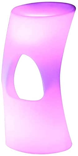 Sunset Projector LED Light Feet Shaped Bar Stool RGB 16 Colors with Remote Control IP68 Waterproof and USB Charging Chair for Indoor and Outdoor