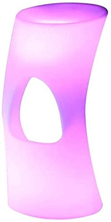 Sunset Projector LED Light Feet Shaped Bar Stool RGB 16 Colors with Remote Control IP68 Waterproof and USB Charging Chair for Indoor and Outdoor
