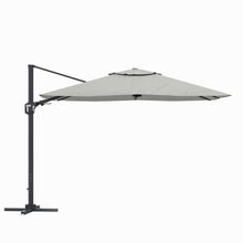 11FT Square Cantilever Patio Umbrella In Gray (Without Umbrella Base)
