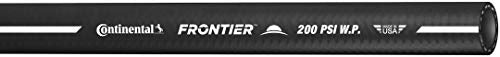 Continental Frontier Black EPDM Rubber Multipurpose Hose Reel, 1-1/4" ID x 400' Length, 200 PSI Max Working Pressure
