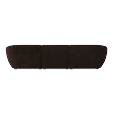 Moe's Home Collection Amelia Lounge Modular Left Sectional Espresso