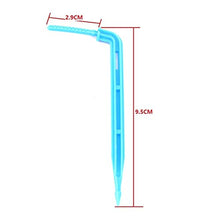 Xiaochen Lawn Irrigation Garden Watering 50 cm Hose 4 Curved Blue Arrow Drip Irrigation Emitter Kit Bonsai Flower Plant Drip Irrigation Dripper Water Saving (Color : 200PCS)