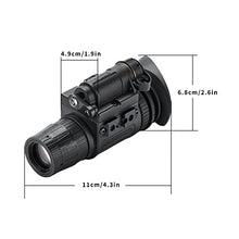 Teslord Night Vision Goggles Monocular Head-Mounted for Hunting Military Tactical