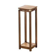 LUYOUBOZHU Vase Stand Wooden Plant Stand Flower Display Holder for Indoor Balcony and Garden Use