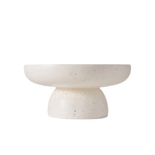 Christopher Knight Home Jade 27.5" Round Coffee Table, MGO Side Table for Patio Furniture Set, Modern Accent Table for Both Indoor and Outdoor Use, End Table for Patio/Deck/Garden, Terrazzo White