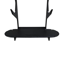 TRAPSKI Golf Bag Wall Rack Storage Organizer Black