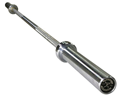 CFF FIT Olympic Weight Bar | Keystone 20 kg Needle Bearing Bar | Hardchrome