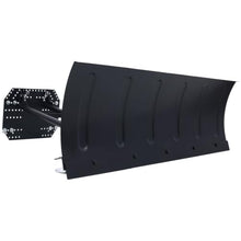 AMZXPLORE 48 Inch ATV Snow Plow Blade Kit, Universal Heavy Duty Steel Snow Plow Attachment with 5 Angle Adjustable Blade, Quick Release Mount for UTV ATV Driveway Yard Snow Removal