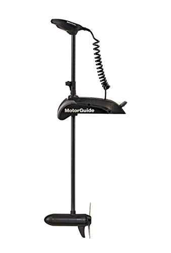 MotorGuide Xi5 Freshwater Trolling Motor Wireless Bow Mount 48-inch Shaft 105-Pound Peak Thrust Sonar GPS Black