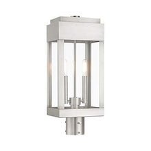 Livex Lighting 21236-91 York 2-Light Fixture, Brushed Nickel