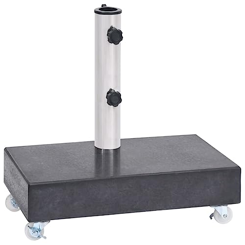 JHNKOJ Umbrella Base Black 45X25X8 Cm