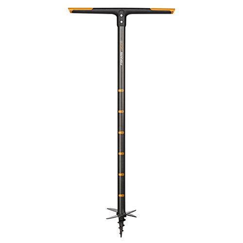 Fiskars Hand Drill, For Holes up to Ø 150 mm, Black/Orange, QuikDrill, M, 1000638