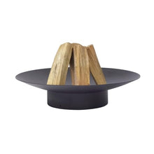 Heavy-Duty Fire Pit, Steel Fire Bowl, Stainless Steel Round Patio Outdoor FirePit, Large Fireplaces for Outside Backyard Deck Party Bonfire BBQ Firepit(Black,90CM/35.4IN)