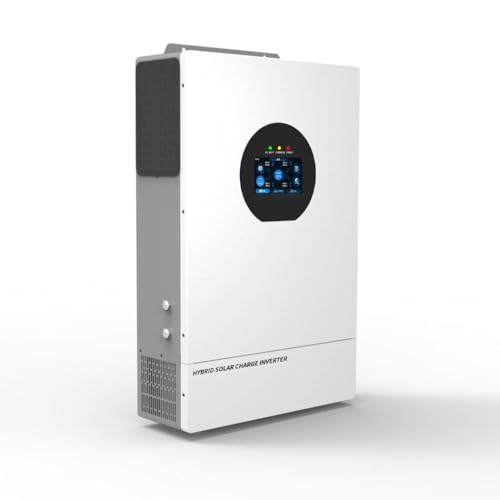 Y&H 7200W Split Phase Hybrid Solar Inverter 48V DC to 120/240V AC, UL1741, Built-in 150A Solar Charger, 6-Unit Parallel to 43.2KW, Supports Battery-Free & Lithium/Lead-Acid, for Home/RV/Cabin/Off-Grid